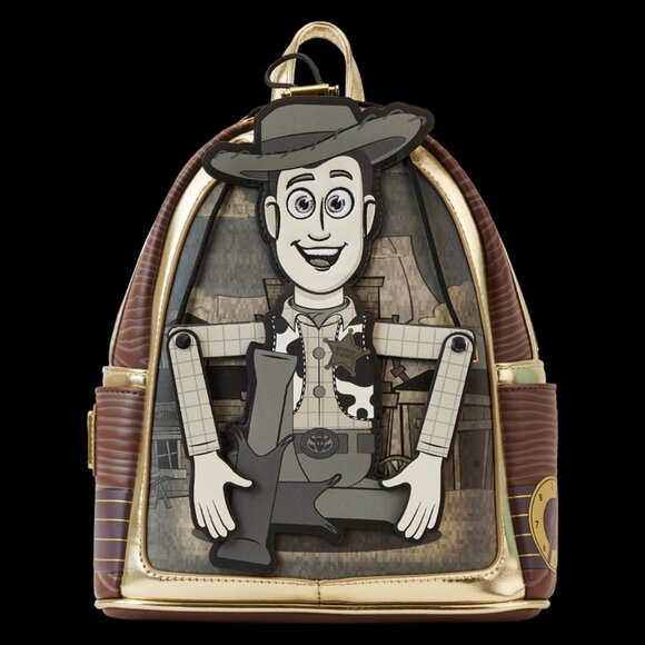 Loungefly Toy Story Woody Puppet Mini Backpack and Wallet main image 8